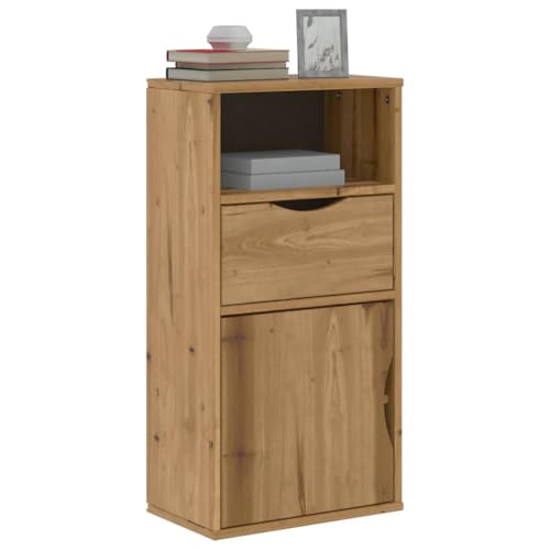 LAPOOH Beistellschrank mit Schublade ODDA 40x24x79cm Massivholz Kiefer, Schrank Klein, Flurschrank, Kommode, Vorratsschrank, Flurschrank, Badezimmerschrank, Kleinmöbel - 4103599 LAPOOH Beistellschrank mit Schublade ODDA 40x24x79cm Massivholz Kiefer, Schrank Klein, Flurschrank, Kommode, Vorratsschrank, Flurschrank, Badezimmerschrank, Kleinmöbel - 4103599