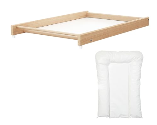 AT4 – Großer abnehmbarer aus Holz ESSENTIEL Matratze. Lackierte