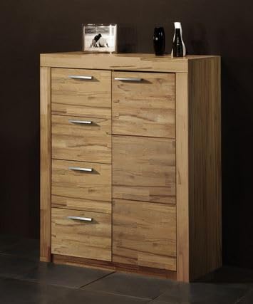 Möbeldesign Team 2000 Kommode in Kernbuche Teil - massiv, geölt 7148-3 Möbeldesign Team 2000 Kommode in Kernbuche Teil - massiv, geölt 7148-3