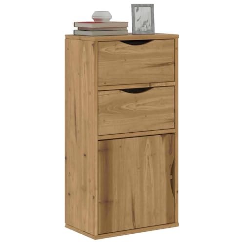 Fasba Beistellschrank mit Schubladen Sideboard Kommode Schrank Mehrzweckschrank Standschrank Wohnzimmer 40x24x79 cm Massivholz Kiefer Fasba Beistellschrank mit Schubladen Sideboard Kommode Schrank Mehrzweckschrank Standschrank Wohnzimmer 40x24x79 cm Massivholz Kiefer