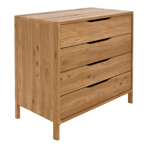 Kommode Sideboard, Wildeiche massiv geölt, montierte Lieferung, Massivholz/Echtholz, B/H/T ca. 80/80/50 cm Kommode Sideboard, Wildeiche massiv geölt, montierte Lieferung, Massivholz/Echtholz, B/H/T ca. 80/80/50 cm