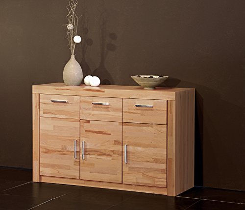 Möbeldesign Team 2000 Sideboard Anrichte Kommode, in kernbuche Teil massiv, geölt, 7152-16 Möbeldesign Team 2000 Sideboard Anrichte Kommode, in kernbuche Teil massiv, geölt, 7152-16