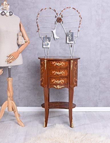  Nachtkommode Nachtkonsole Nachttisch Intarsien Wandtisch cat111f99 Palazzo Exklusiv