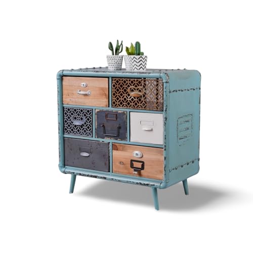 Loft Patchwork Schrank Schubladenschrank Industrie Möbel lof011 Palazzo Exklusiv Loft Patchwork Schrank Schubladenschrank Industrie Möbel lof011 Palazzo Exklusiv