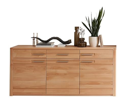 möbelando Sideboard >Nature One< in Kernbuche Teil-massiv FSC-Zertifiziert - Moderne Kommode mit Schubladen und viel Stauraum - 190 x 86 x 45 cm (B/H/T) möbelando Sideboard >Nature One< in Kernbuche Teil-massiv FSC-Zertifiziert - Moderne Kommode mit Schubladen und viel Stauraum - 190 x 86 x 45 cm (B/H/T)