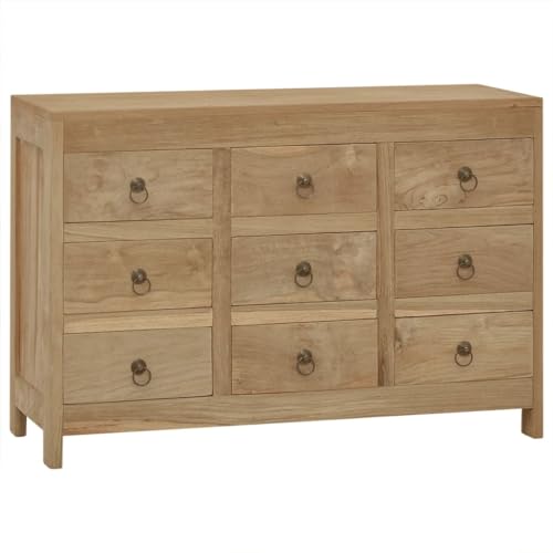 WSJHUHK Möbel, Schränke & Aufbewahrung, Kommode, Kommode, Kommode, 80 x 30 x 55 cm, Massivholz Teak WSJHUHK Möbel, Schränke & Aufbewahrung, Kommode, Kommode, Kommode, 80 x 30 x 55 cm, Massivholz Teak