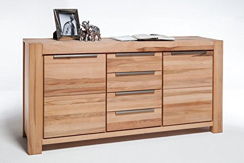 moebelstore24 Sideboard Kommode Serie DANI Kernbuche Vollmassiv geölt B 175 cm K6658 moebelstore24 Sideboard Kommode Serie DANI Kernbuche Vollmassiv geölt B 175 cm K6658