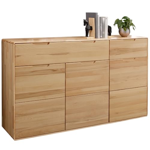 Kommode Massivholz geölt 149 cm breit Sideboard Schrank Anrichte Wohnzimmerschrank Wohnzimmermöbel modern in Kernbuche Kommode Massivholz geölt 149 cm breit Sideboard Schrank Anrichte Wohnzimmerschrank Wohnzimmermöbel modern in Kernbuche