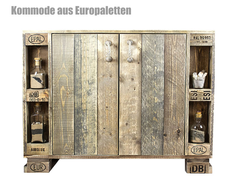 Kommode aus Europaletten Coole Kommode aus Europaletten