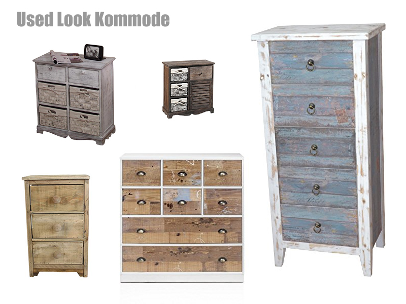 Gebrauchter Look Kommode Gebrauchter Look Sideboard