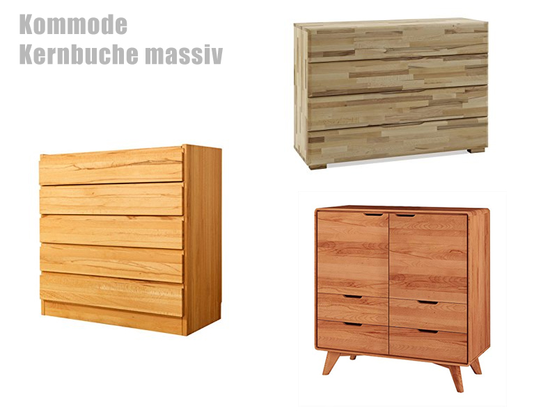 Kommode Kernbuche massiv Kommode Kernbuche massiv