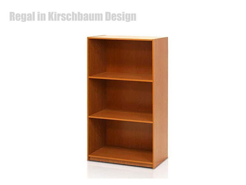 Bücherregal Kirsch Design Beliebtes Regal im Kirschbaum Design